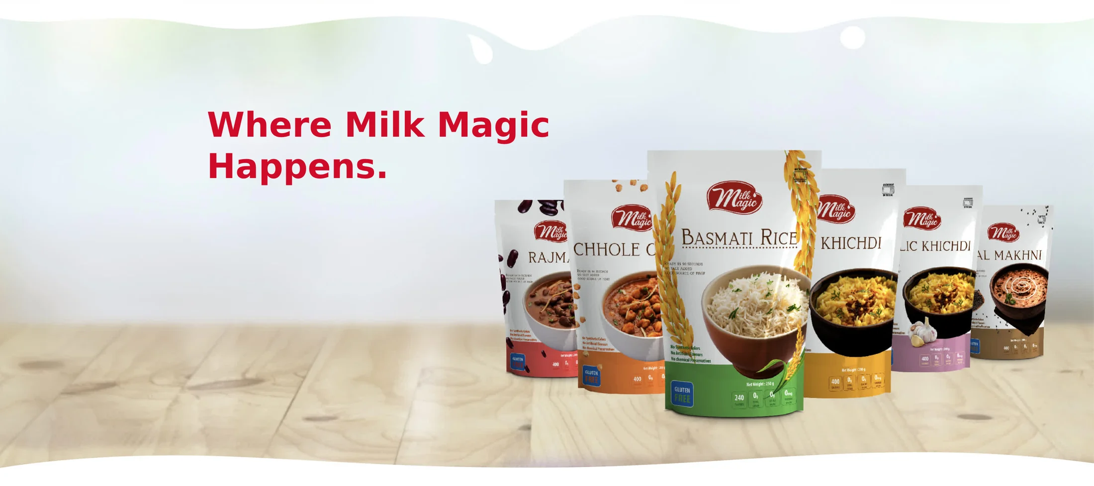 Milk Magic premium dairy and food products